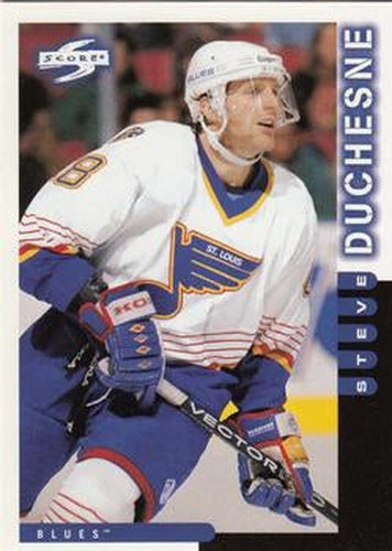 #230 Steve Duchesne - St. Louis Blues - 1997-98 Score Hockey