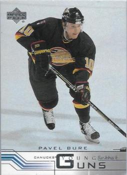 #230 Pavel Bure - Vancouver Canucks - 2001-02 Upper Deck Hockey