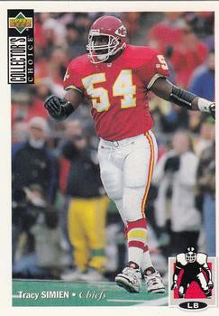 #230 Tracy Simien - Kansas City Chiefs - 1994 Collector's Choice Football