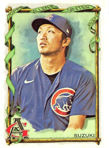 #230 Seiya Suzuki - Chicago Cubs - 2023 Topps Allen & Ginter Baseball