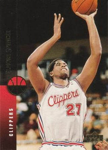 #230 Elmore Spencer - Los Angeles Clippers - 1994-95 Upper Deck Basketball