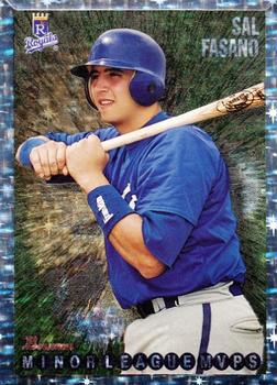 #230 Sal Fasano - Kansas City Royals - 1995 Bowman Baseball