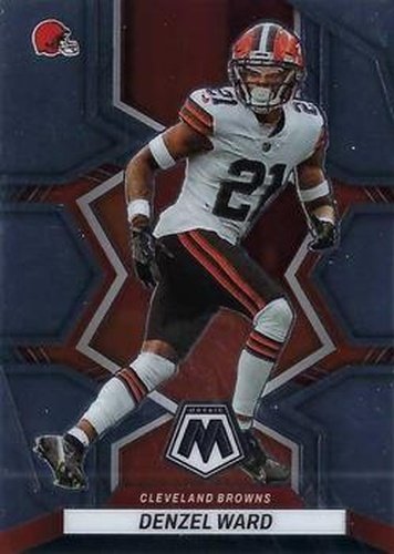 #230 Denzel Ward - Cleveland Browns - 2022 Panini Mosaic Football
