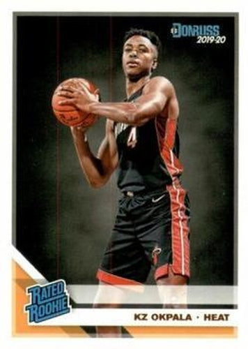 #230 KZ Okpala - Miami Heat - 2019-20 Donruss Basketball