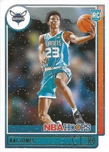 #230 Kai Jones - Charlotte Hornets - 2021-22 Hoops Winter Basketball