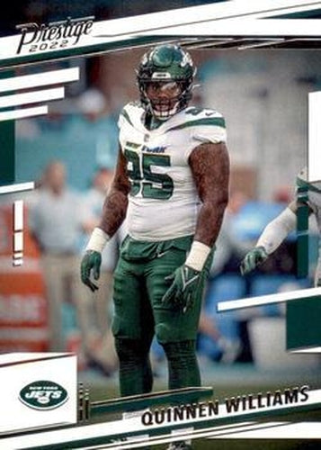 #230 Quinnen Williams - New York Jets - 2022 Panini Prestige Football