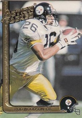#230 Rod Woodson - Pittsburgh Steelers - 1991 Action Packed Football