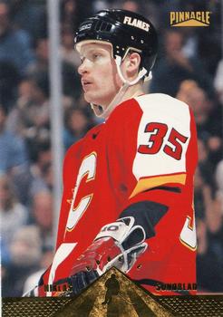#230 Niklas Sundblad - Calgary Flames - 1996-97 Pinnacle Hockey