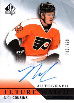 #230 Nick Cousins - Philadelphia Flyers - 2015-16 SP Authentic Hockey