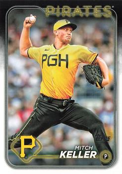 #230 Mitch Keller - Pittsburgh Pirates - 2024 Topps Baseball