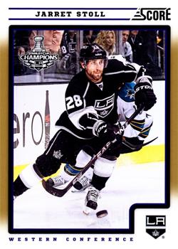 #230 Jarret Stoll - Los Angeles Kings - 2012-13 Score - Gold Rush Hockey
