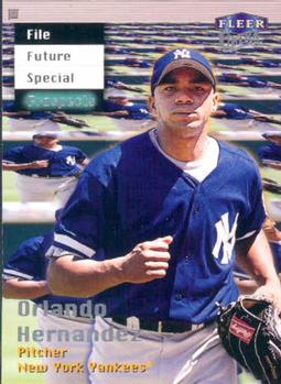 #230 Orlando Hernandez - New York Yankees - 1999 Ultra Baseball