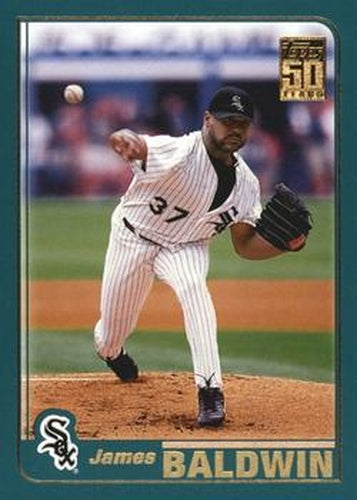 #230 James Baldwin - Chicago White Sox - 2001 Topps Baseball