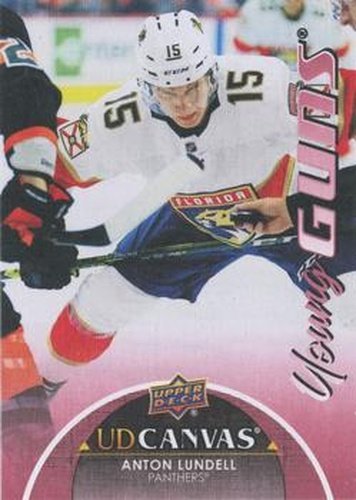 #C231 Anton Lundell - Florida Panthers - 2021-22 Upper Deck - UD Canvas Hockey