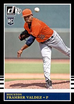 #231 Framber Valdez - Houston Astros - 2019 Donruss Baseball