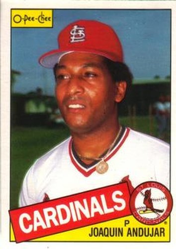 #231 Joaquin Andujar - St. Louis Cardinals - 1985 O-Pee-Chee Baseball