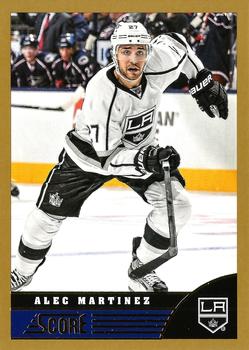 #231 Alec Martinez - Los Angeles Kings - 2013-14 Score - Gold Hockey