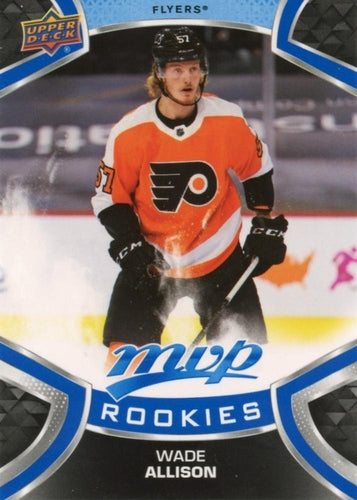 #231 Wade Allison - Philadelphia Flyers - 2021-22 Upper Deck MVP - Blue Hockey