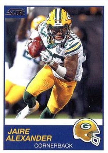#231 Jaire Alexander - Green Bay Packers - 2019 Score Football