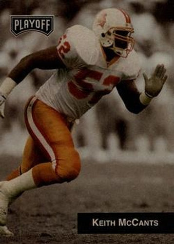 #231 Keith McCants - Tampa Bay Buccaneers - 1993 Playoff Football