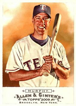 #231 David Murphy - Texas Rangers - 2009 Topps Allen & Ginter Baseball