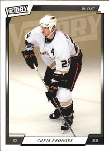 #231 Chris Pronger - Anaheim Ducks - 2006-07 Upper Deck Victory Update Hockey