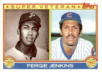 #231 Fergie Jenkins - Philadelphia Phillies / Chicago Cubs - 1983 Topps Baseball