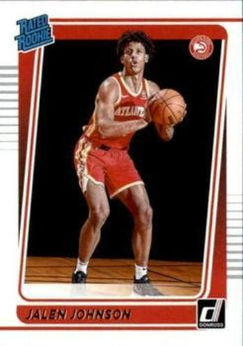 #231 Jalen Johnson - Atlanta Hawks - 2021-22 Donruss Basketball