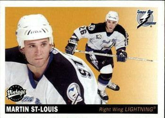 #231 Martin St. Louis - Tampa Bay Lightning - 2002-03 Upper Deck Vintage Hockey