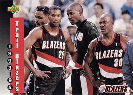#231 Portland Trail Blazers - Portland Trail Blazers - 1993-94 Upper Deck Basketball