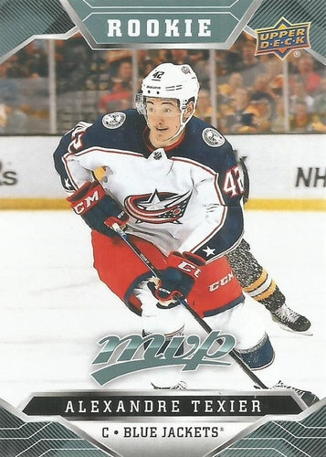 #231 Alexandre Texier - Columbus Blue Jackets - 2019-20 Upper Deck MVP Hockey