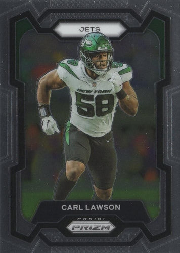 #231 Carl Lawson - New York Jets - 2023 Panini Prizm Football
