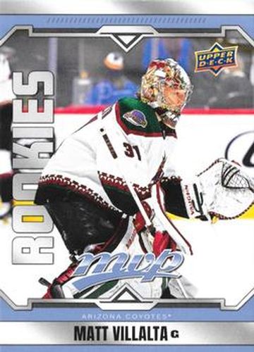 #231 Matt Villalta - Arizona Coyotes - 2024-25 Upper Deck MVP Hockey