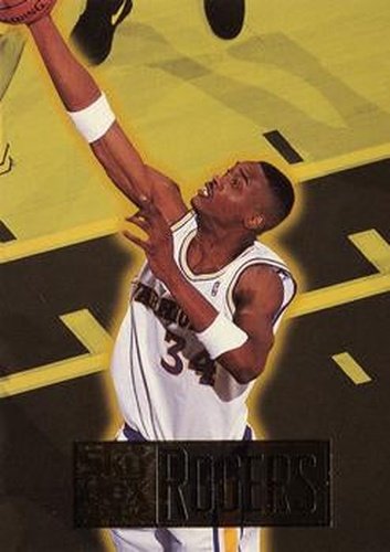 #231 Carlos Rogers - Golden State Warriors - 1994-95 SkyBox Premium Basketball