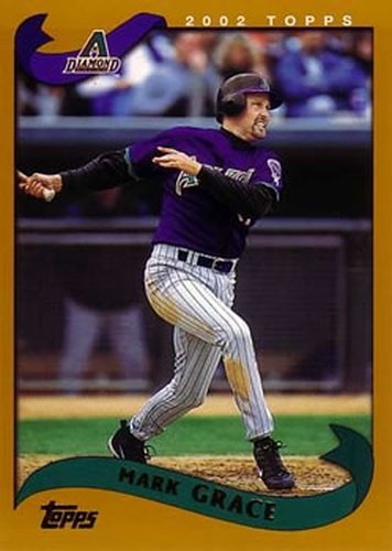 #231 Mark Grace - Arizona Diamondbacks - 2002 Topps Baseball