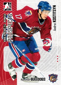 #231 Andrei Kostitsyn - Hamilton Bulldogs - 2005-06 In The Game Heroes and Prospects Hockey
