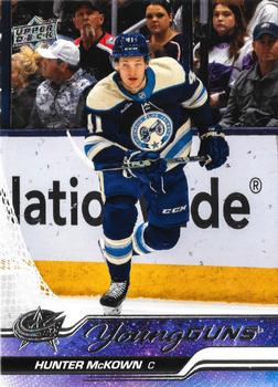 #231 Hunter McKown - Columbus Blue Jackets - 2023-24 Upper Deck Hockey