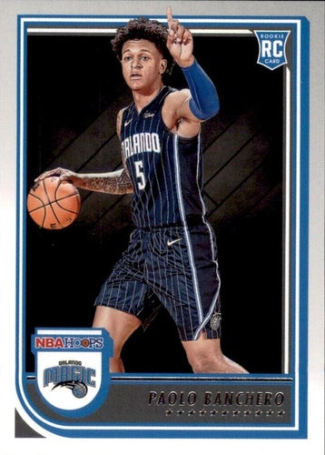#231 Paolo Banchero - Orlando Magic - 2022-23 Hoops Basketball
