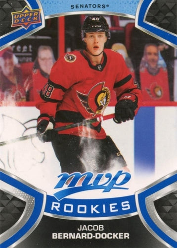 #232 Jacob Bernard-Docker - Ottawa Senators - 2021-22 Upper Deck MVP - Blue Hockey
