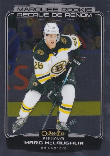 #232 Marc McLaughlin - Boston Bruins - 2022-23 O-Pee-Chee Platinum Hockey