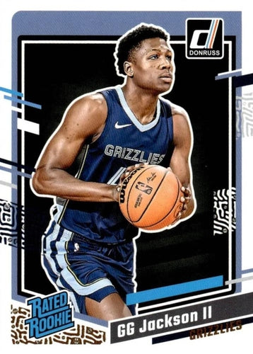#232 GG Jackson II - Memphis Grizzlies - 2023-24 Donruss Basketball