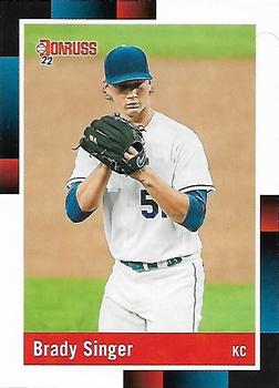 #232 Brady Singer - Kansas City Royals - 2022 Donruss Baseball