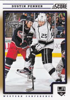#232 Dustin Penner - Los Angeles Kings - 2012-13 Score - Gold Rush Hockey