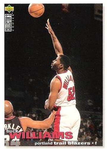 #232 Buck Williams - Portland Trail Blazers - 1995-96 Collector's Choice Basketball