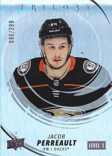 #232 Jacob Perreault - Anaheim Ducks - 2022-23 Upper Deck Trilogy Hockey