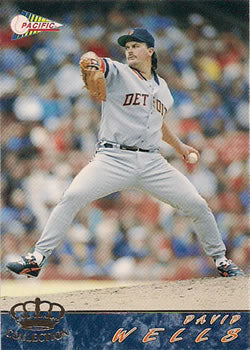 #232 David Wells - Detroit Tigers - 1994 Pacific Baseball