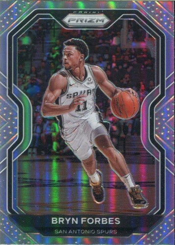 #232 Bryn Forbes - San Antonio Spurs - 2020-21 Panini Prizm - Silver Prizms Basketball