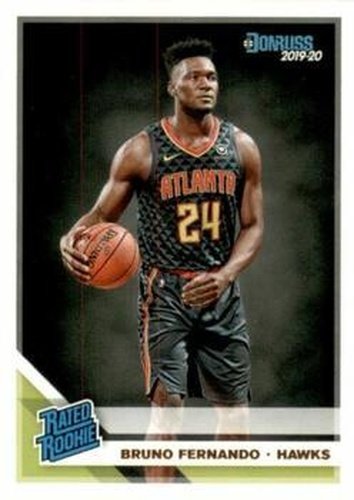 #232 Bruno Fernando - Atlanta Hawks - 2019-20 Donruss Basketball