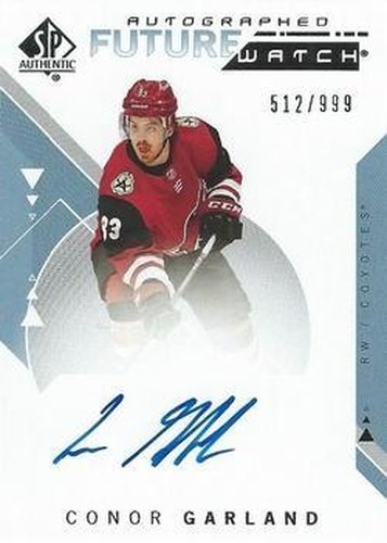 #232 Conor Garland - Arizona Coyotes - 2018-19 SP Authentic Hockey