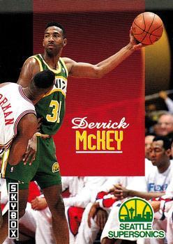 #232 Derrick McKey - Seattle SuperSonics - 1992-93 SkyBox Basketball